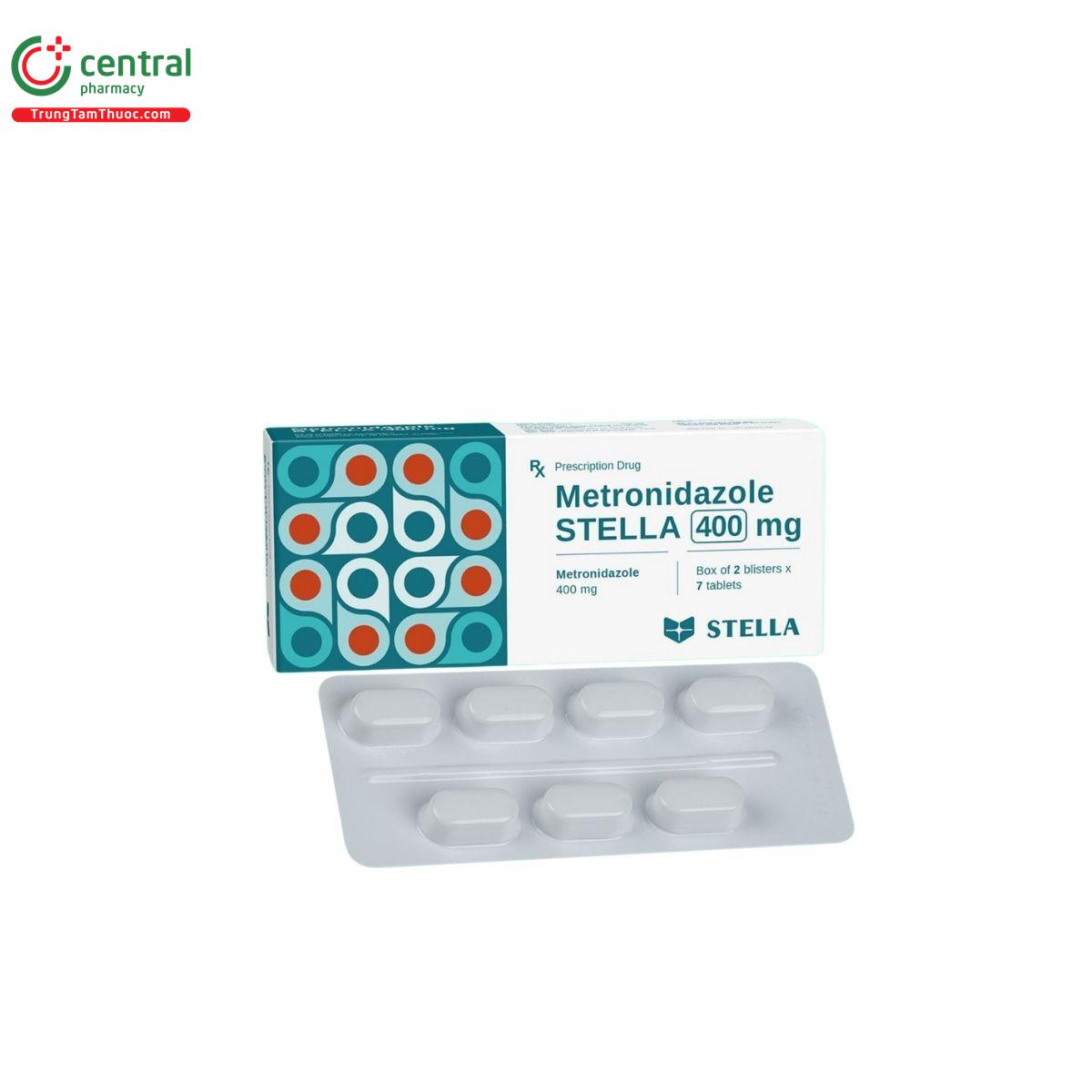 metronidazole stella 400 mg 8 S7611