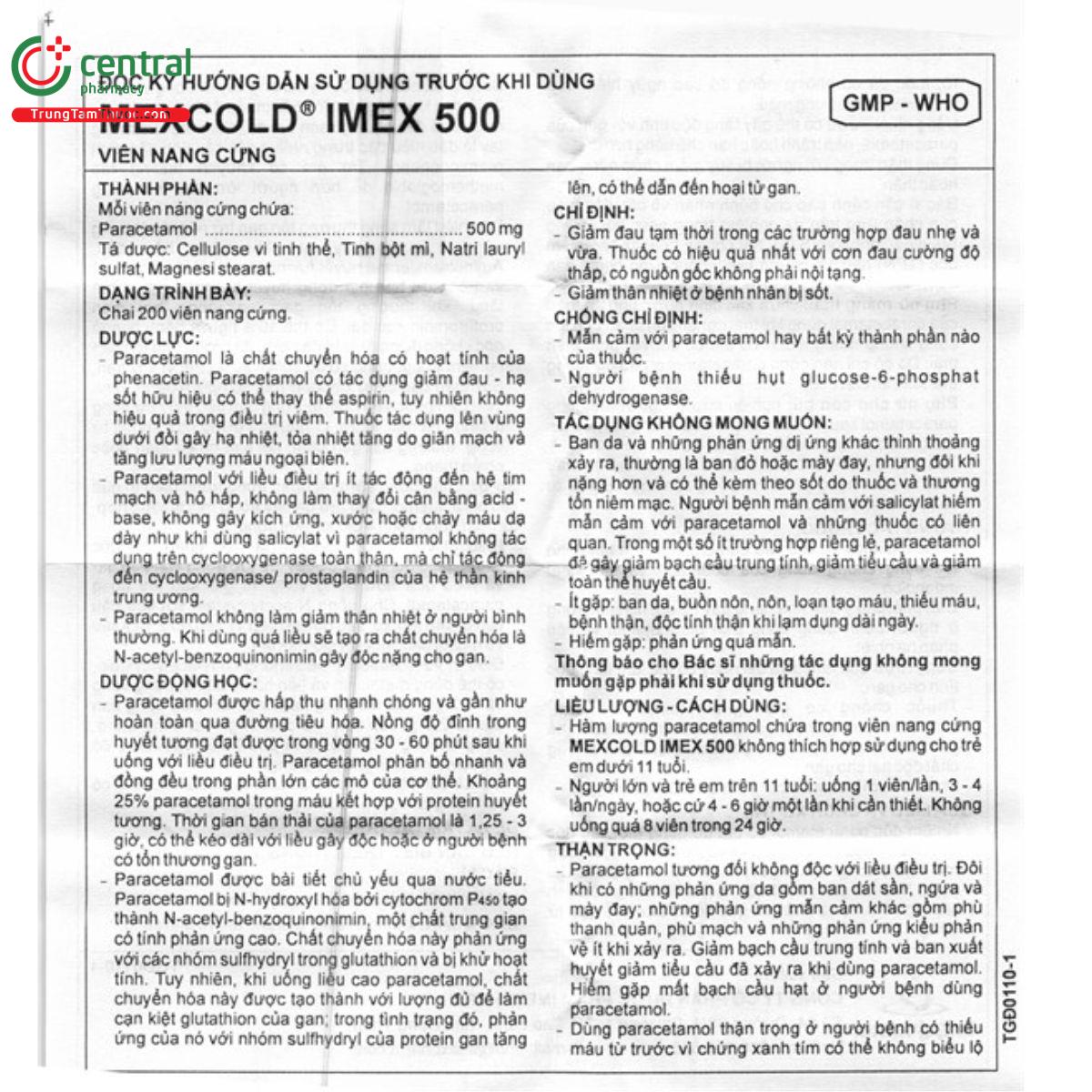 mexcold imex 500 5 B0447