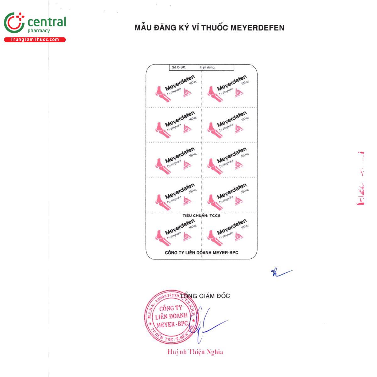 meyerdefen 300mg 5 K4122