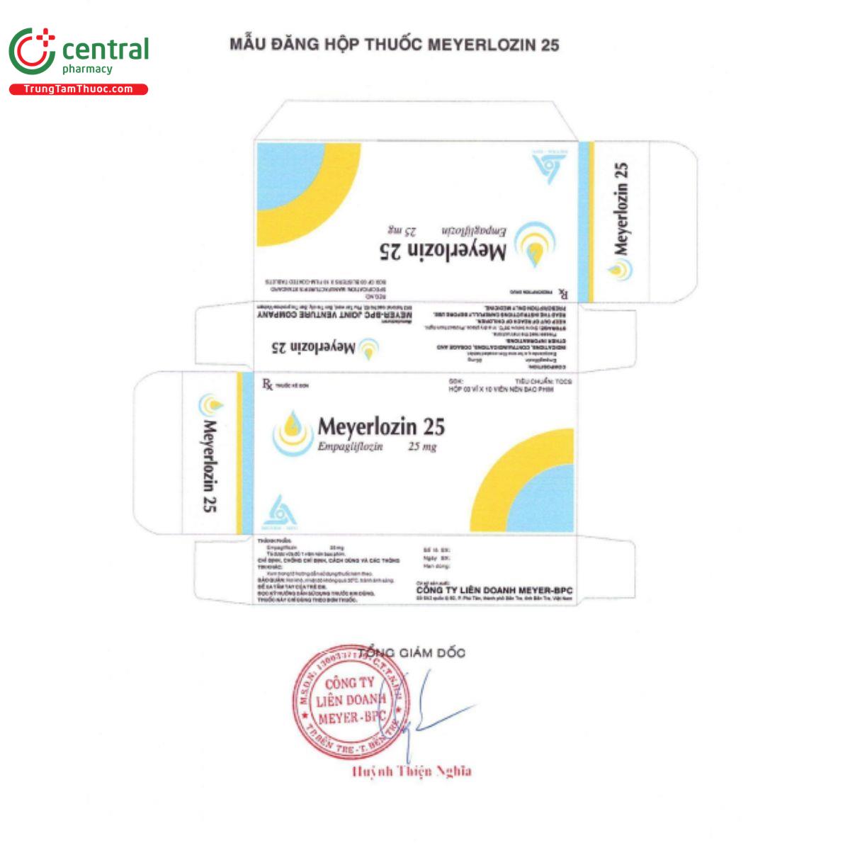 meyerlozin 25mg 3 N5117