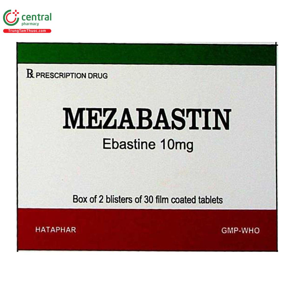 mezabastin 10mg B0345 mezabastin 10mg B0345