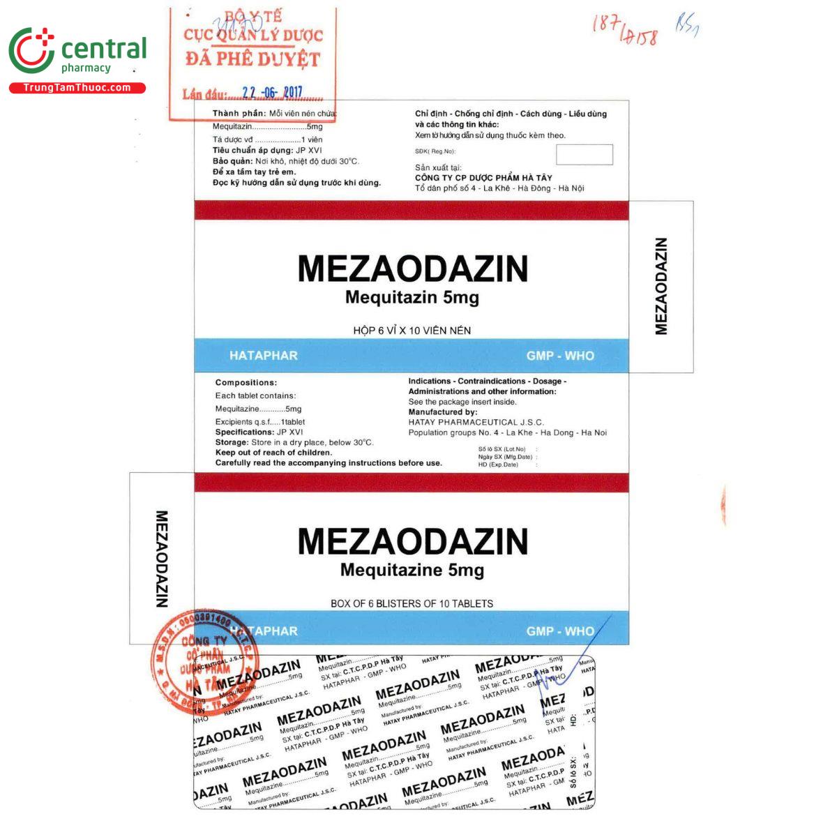 mezaodazin 5mg 2 I3244 mezaodazin 5mg 2 I3244