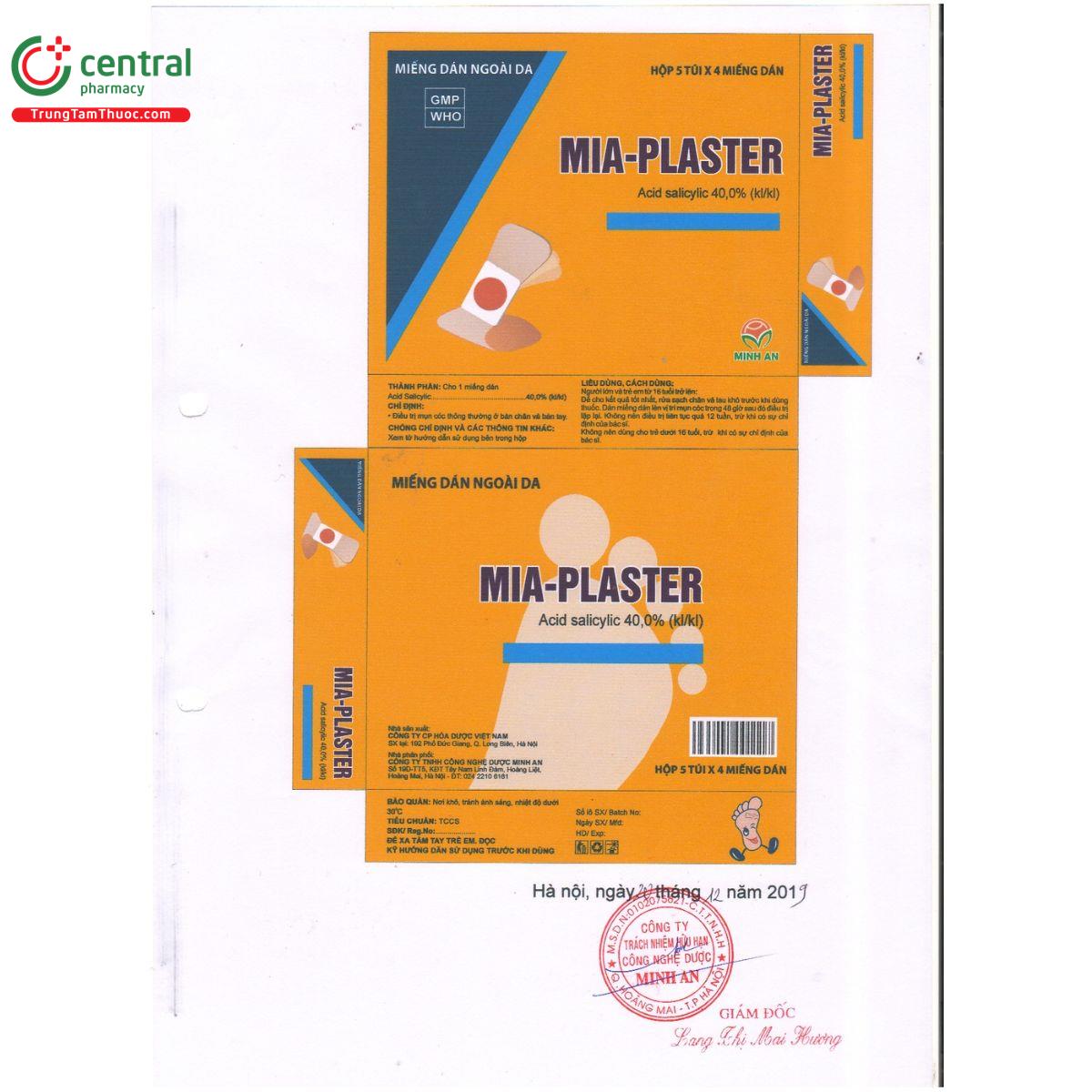 mia plaster 40 2 L4320 mia plaster 40 2 L4320
