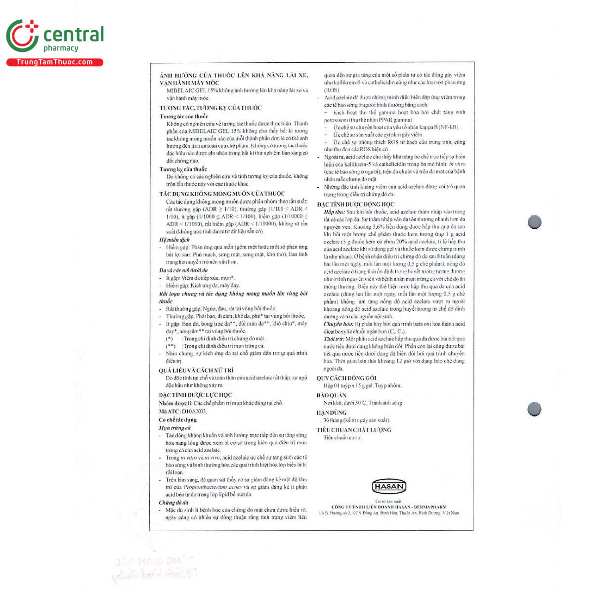 mibelaic gel 15 8 N5332 mibelaic gel 15 8 N5332