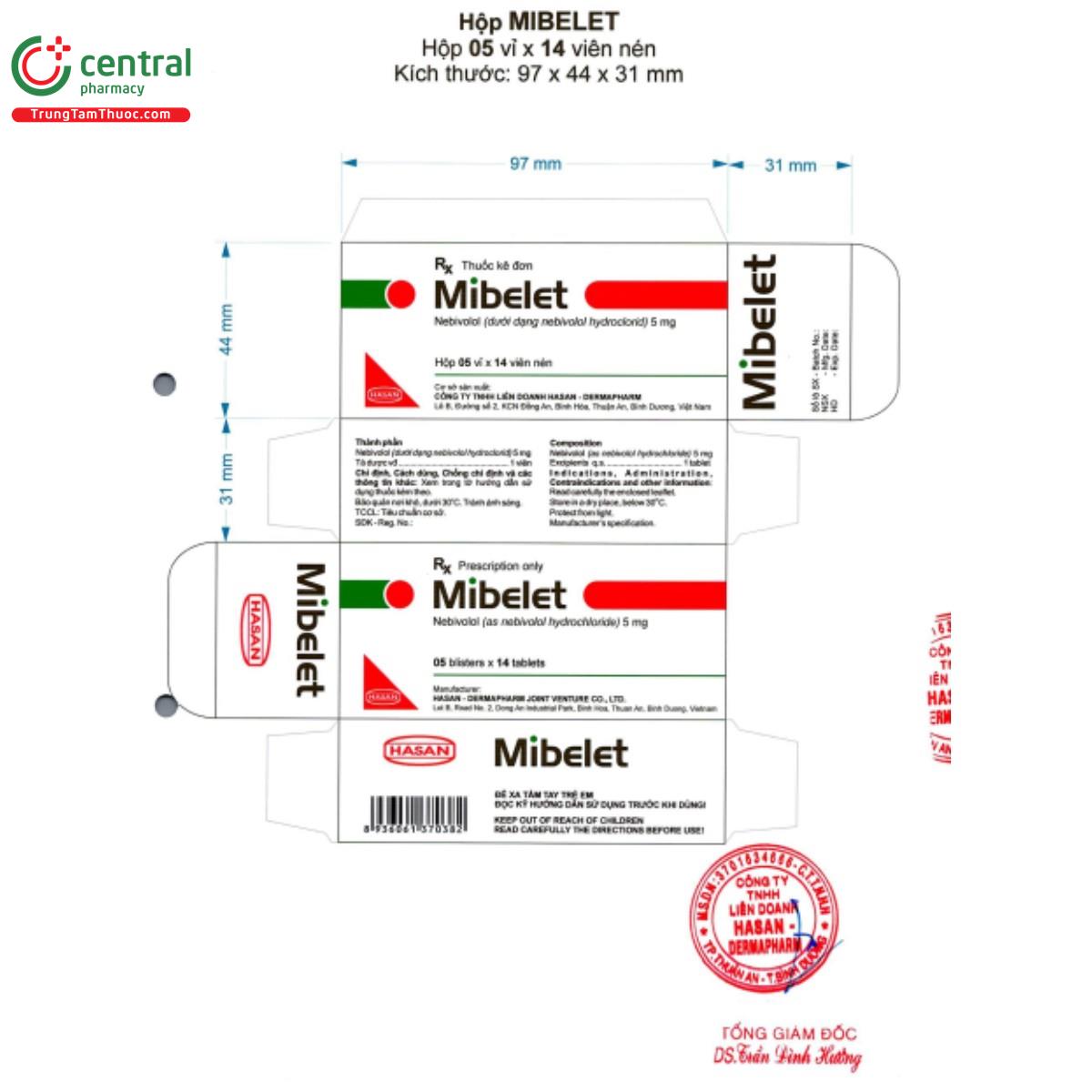 mibelet 5mg 7 V8032