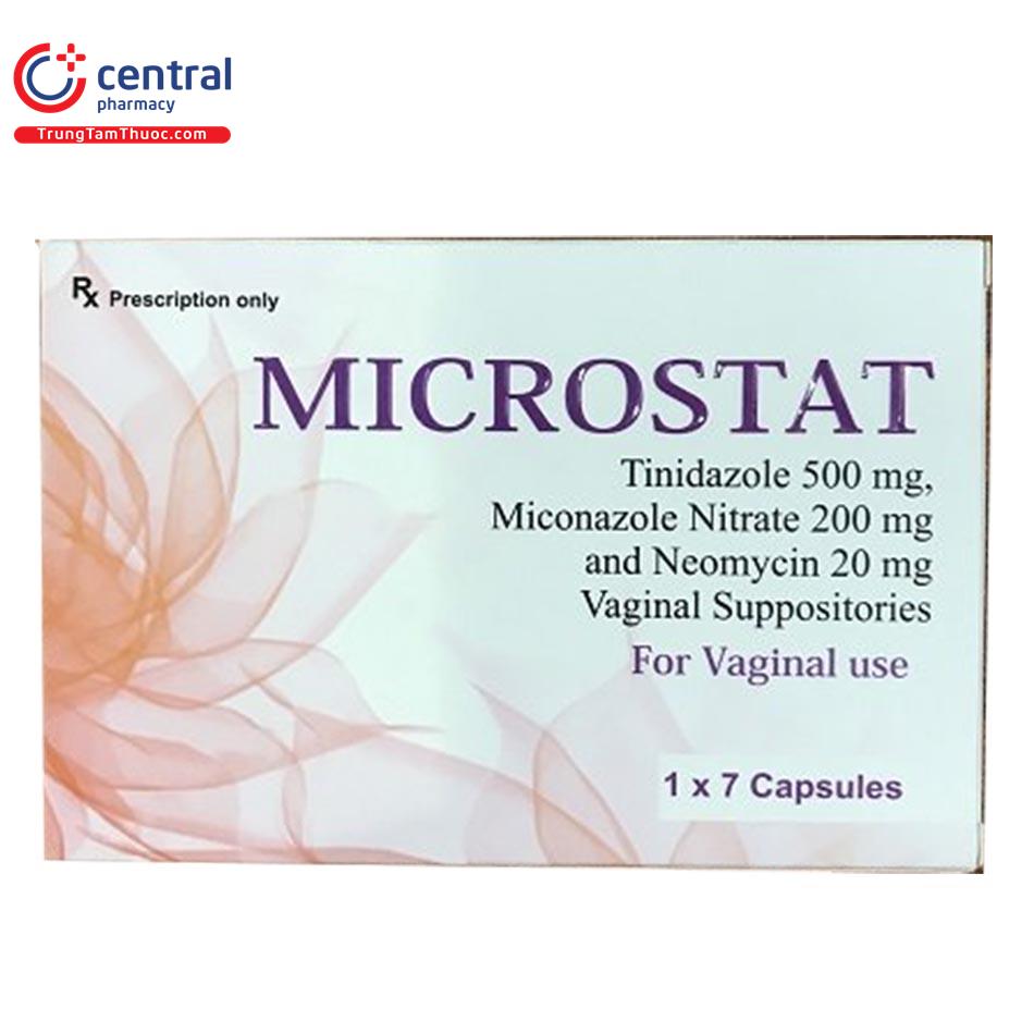 [CHÍNH HÃNG] Thuốc Microstat – điều trị các bệnh viêm nhiễm phụ khoa