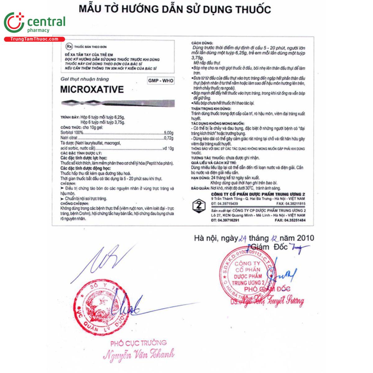 microxative 1 V8156 microxative 1 V8156