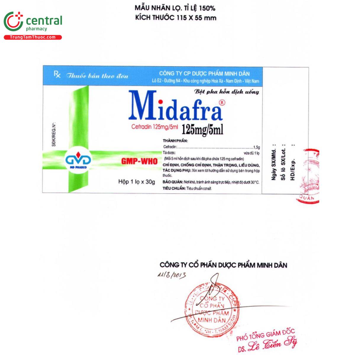 midafra 125mg 5ml 2 F2535 midafra 125mg 5ml 2 F2535