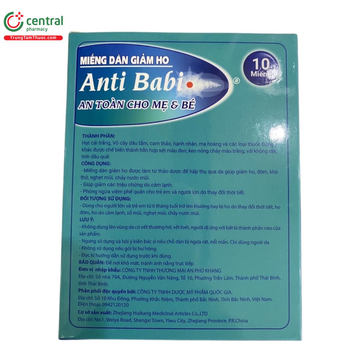 mieng dan giam ho anti babi 5 Q6853