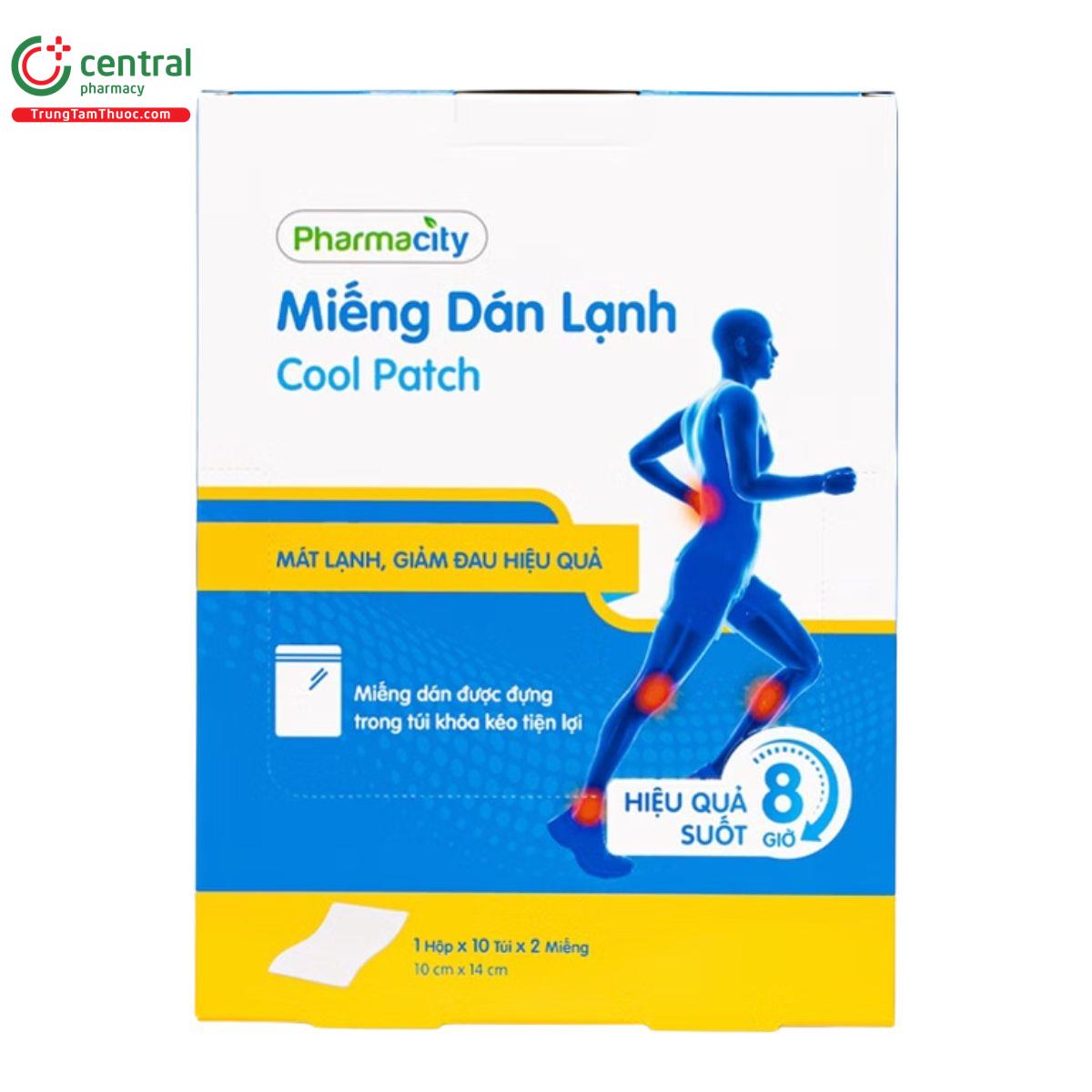 mieng dan lanh pharmacity cool patch 1 H3207