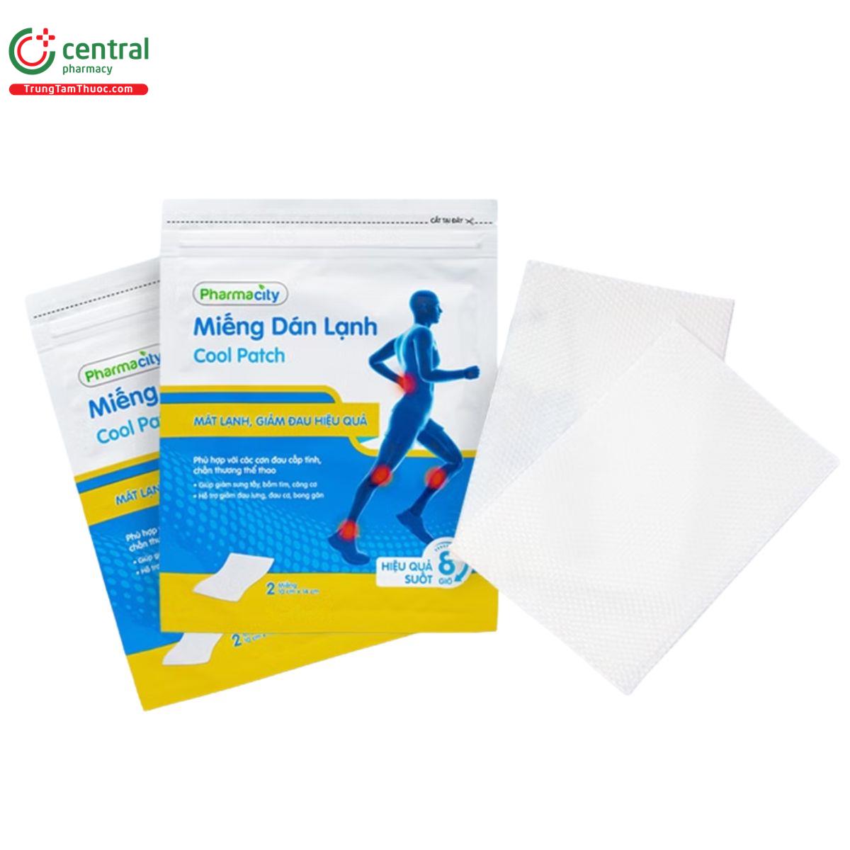 mieng dan lanh pharmacity cool patch 8 O6132