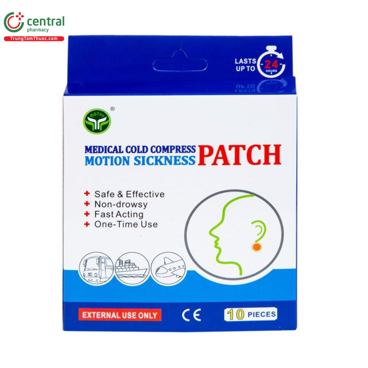 mieng dan lanh say tau xe motion sickness patch 3 S7550