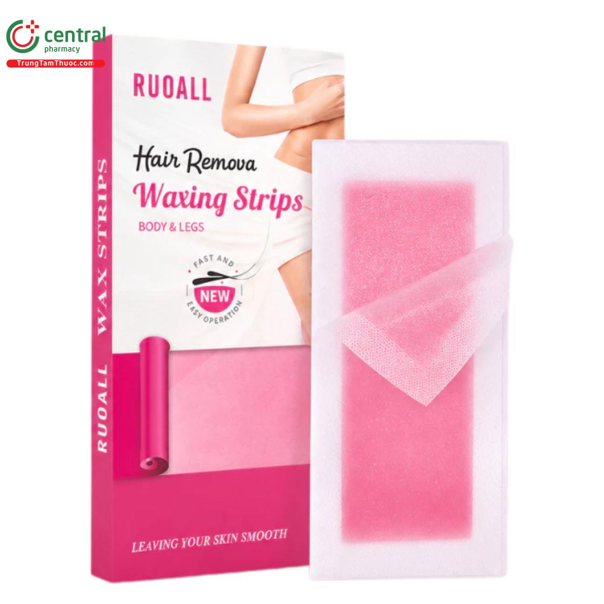 mieng sap dan ruoall hair removal waxing strips body and legs 1 D1860