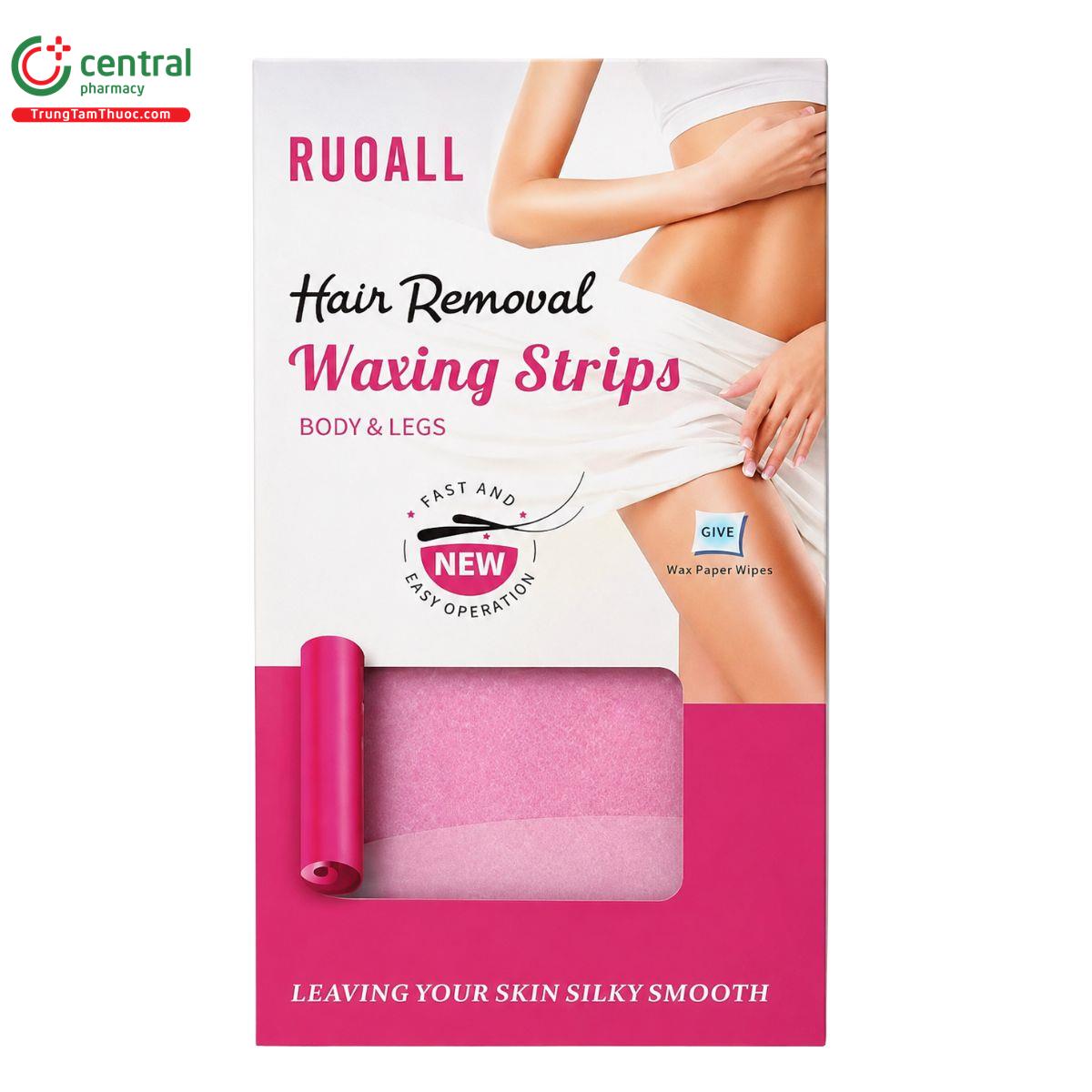 mieng sap dan ruoall hair removal waxing strips body and legs 2 S7223