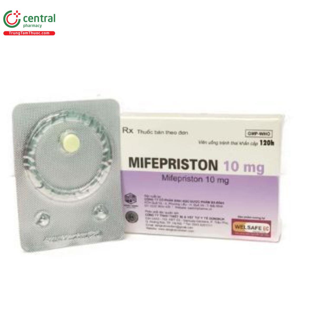 mifepriston 10mg 4 F2481