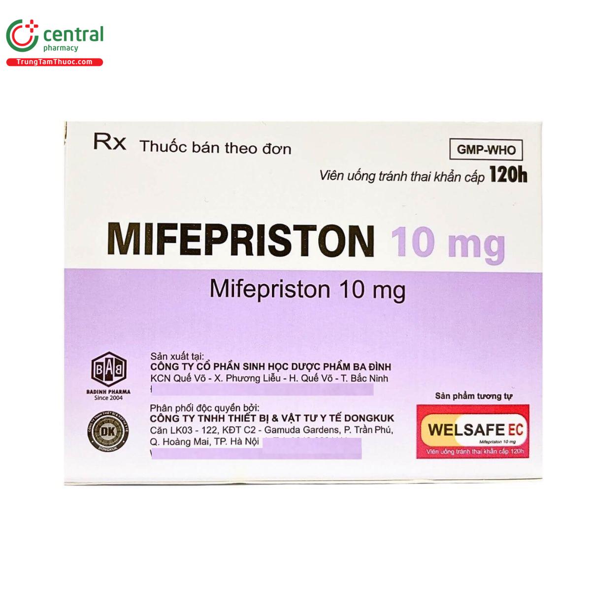 mifepriston 10mg 7 L4731