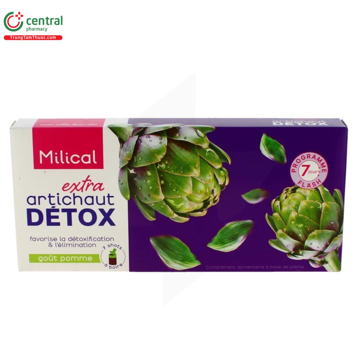 milical extra artichaut detox 6 I3313