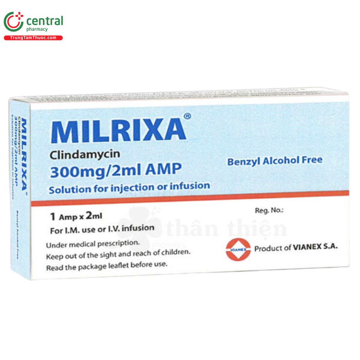 milrixa 300mg 2ml 2 F2727