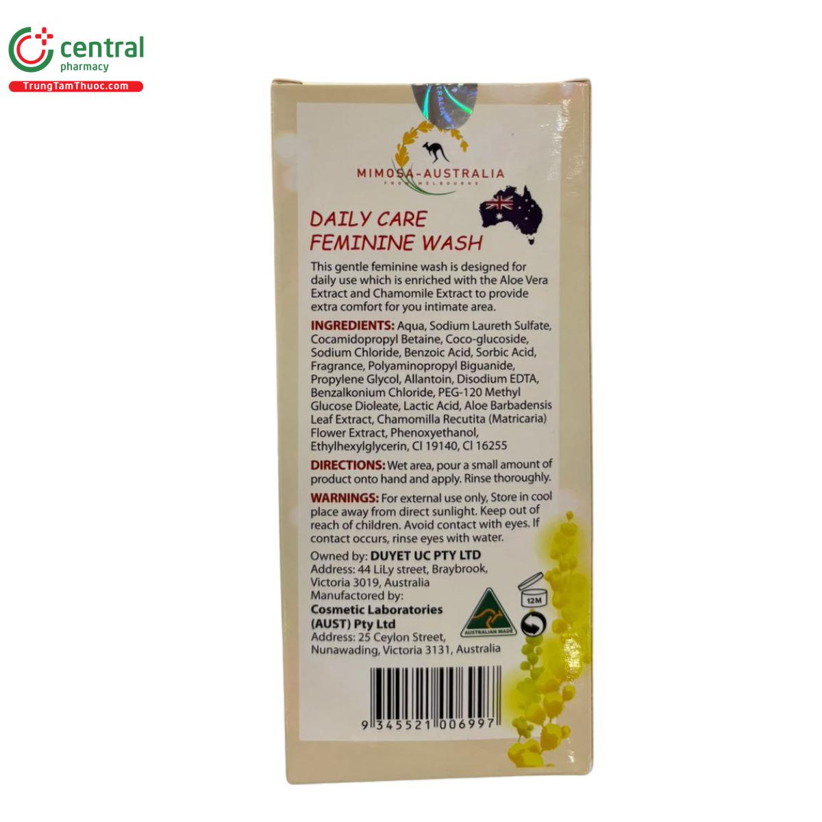 mimosa australiadaily care feminine wash 2 B0251 mimosa australiadaily care feminine wash 2 B0251