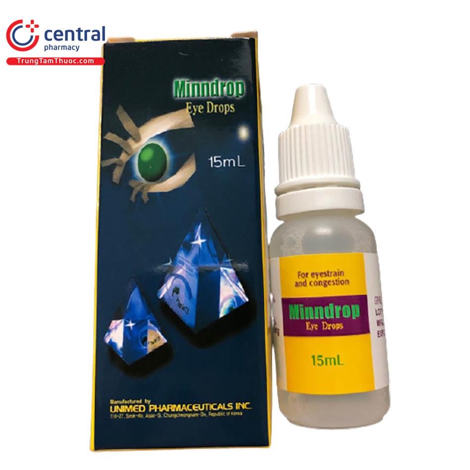 Thuốc Minndrop: công dụng, cách dùng, lưu ý khi sử dụng