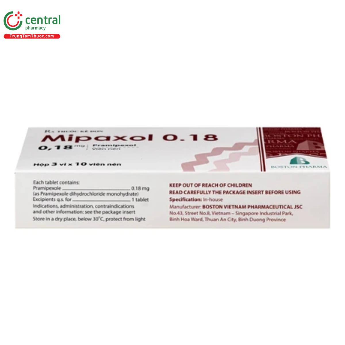 mipaxol 018mg 5 C1632 mipaxol 018mg 5 C1632