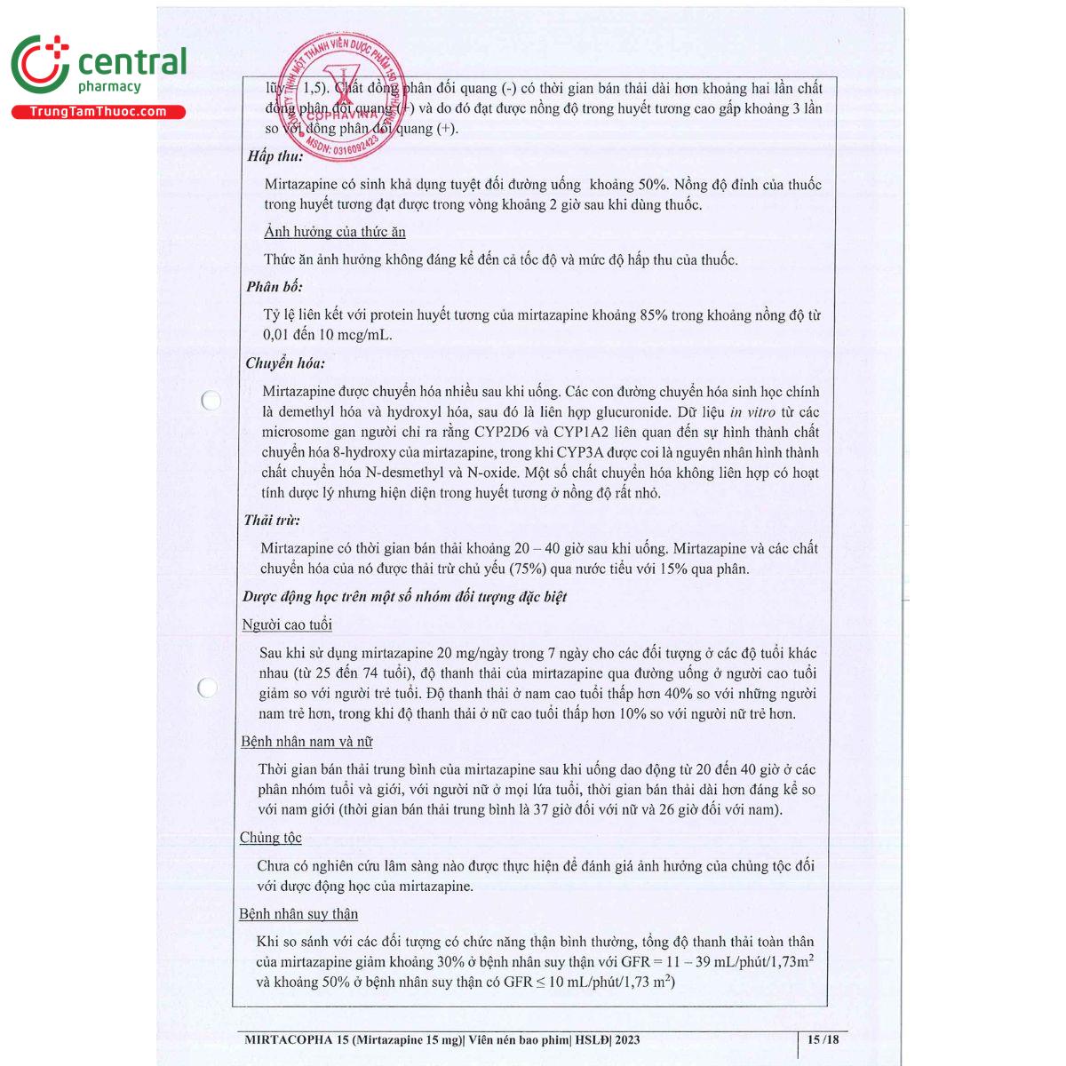 mirtacopha 15 17 O5055