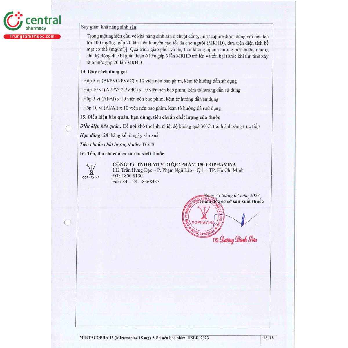 mirtacopha 15 20 L4878