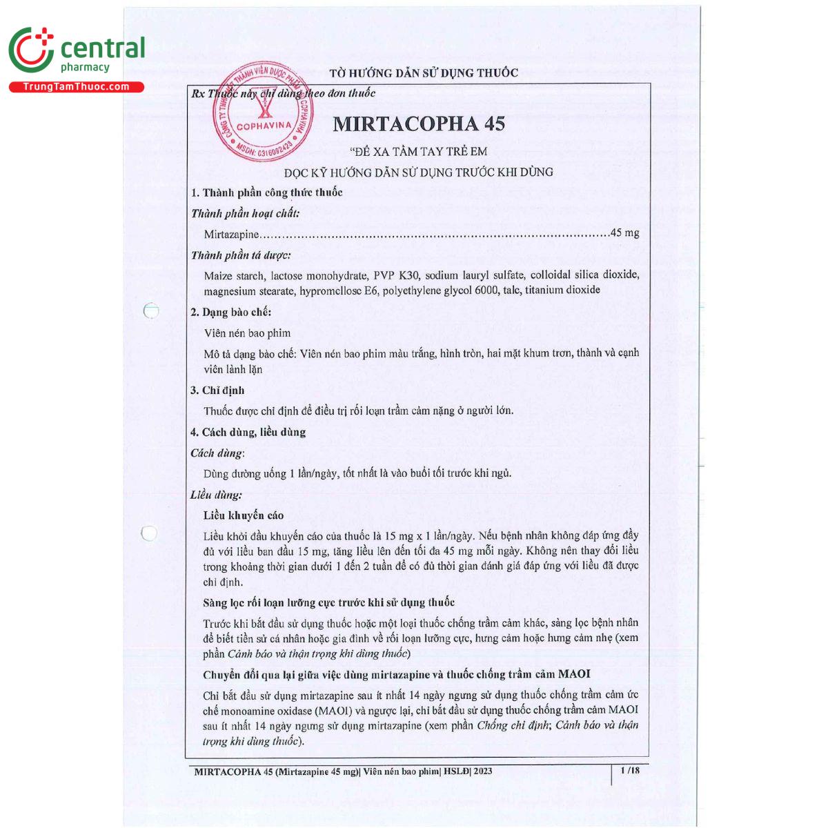 mirtacopha 45 3 C0316