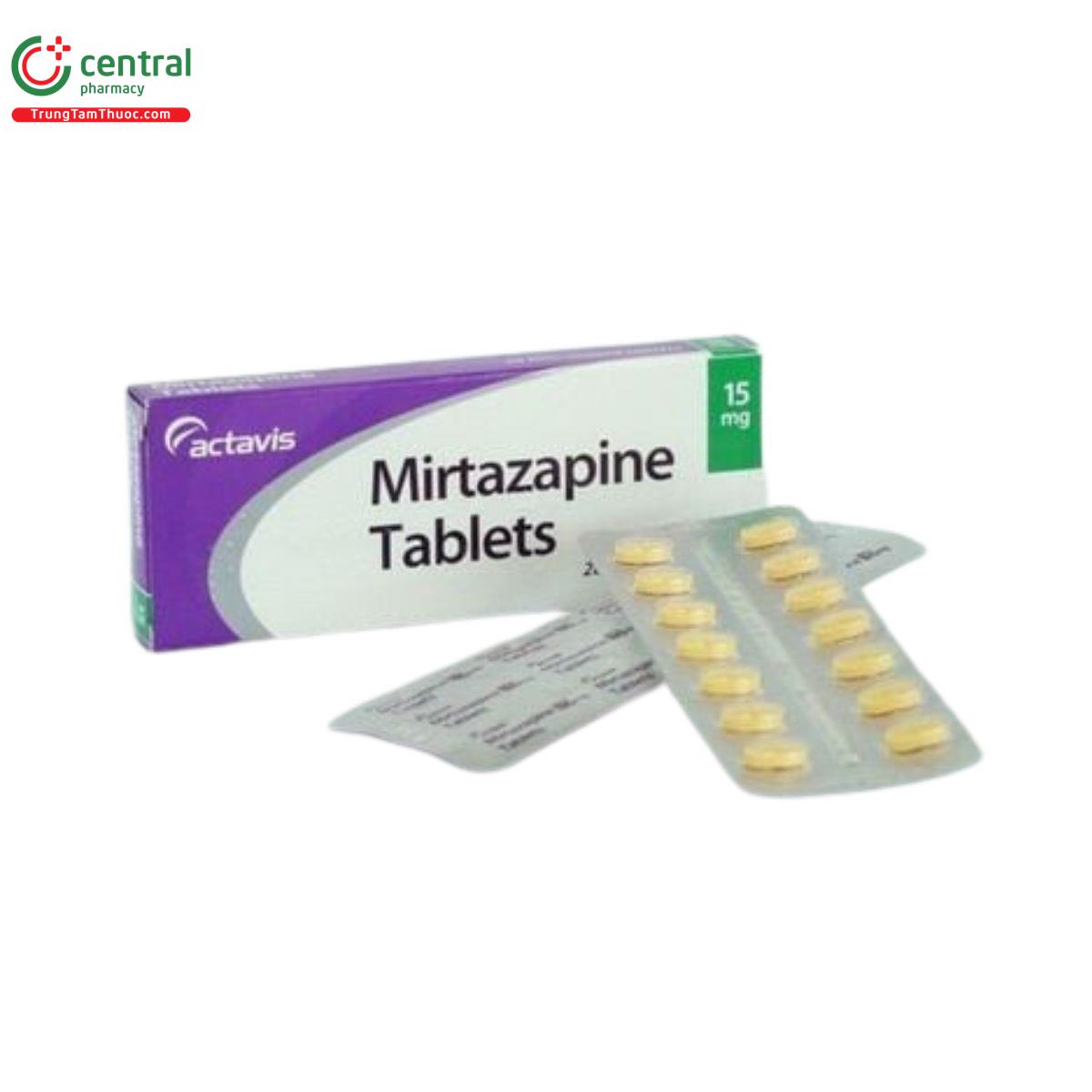 mirtazapine 15mg actavis 3 P6625