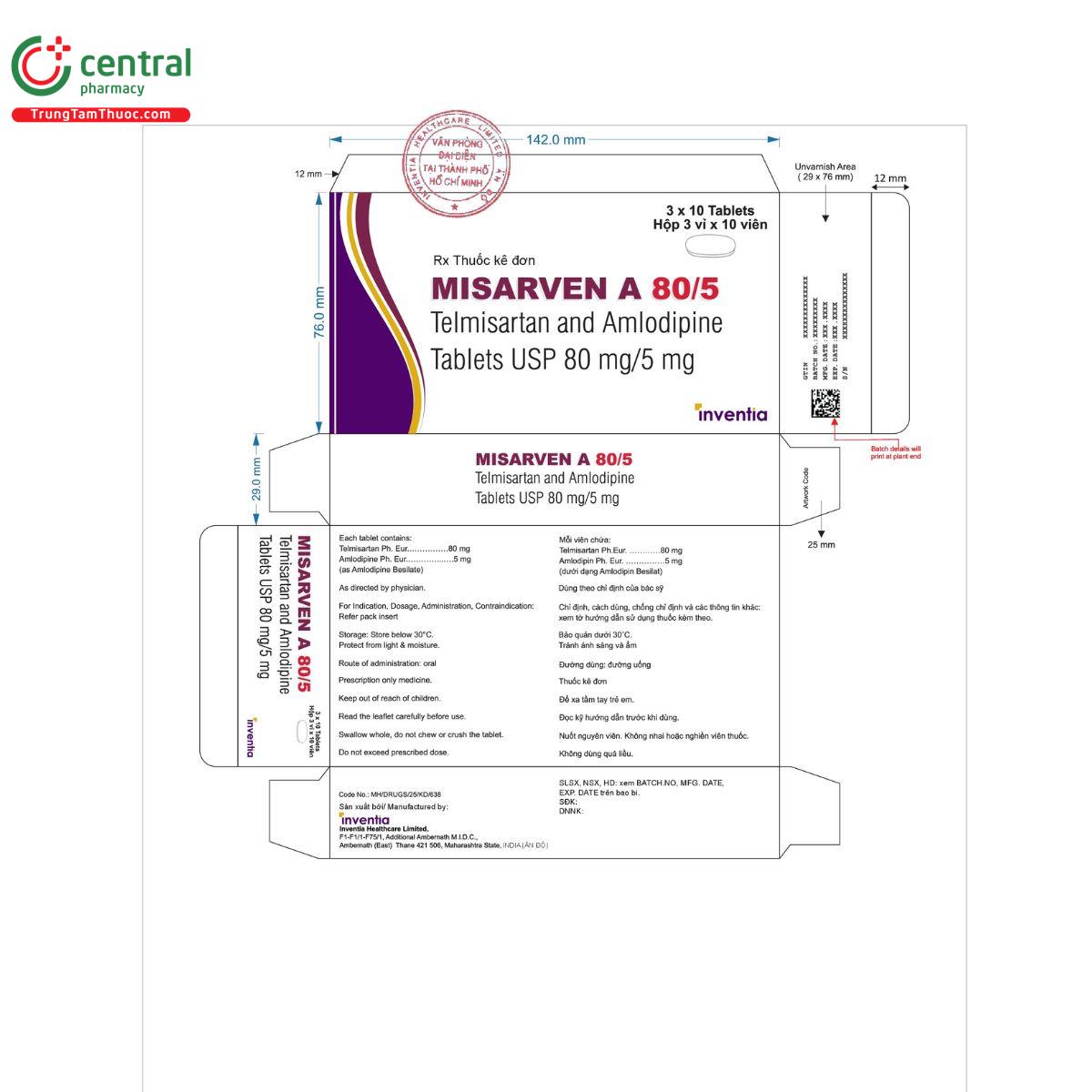 misarven a 80 5 3 T7370