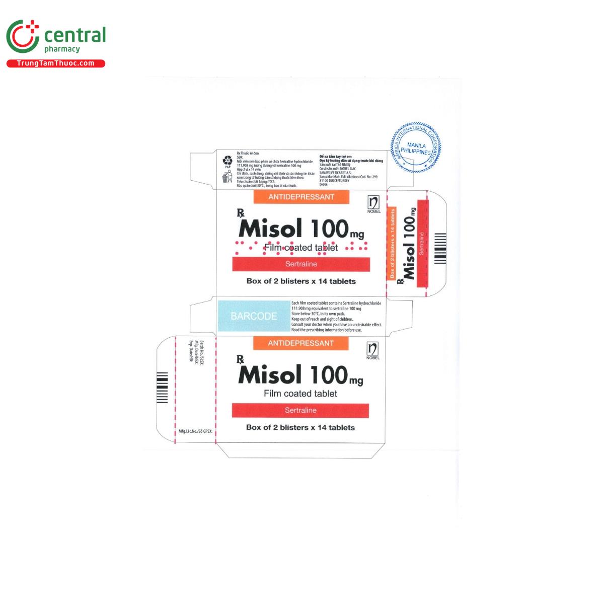 misol 100mg 2 F2341