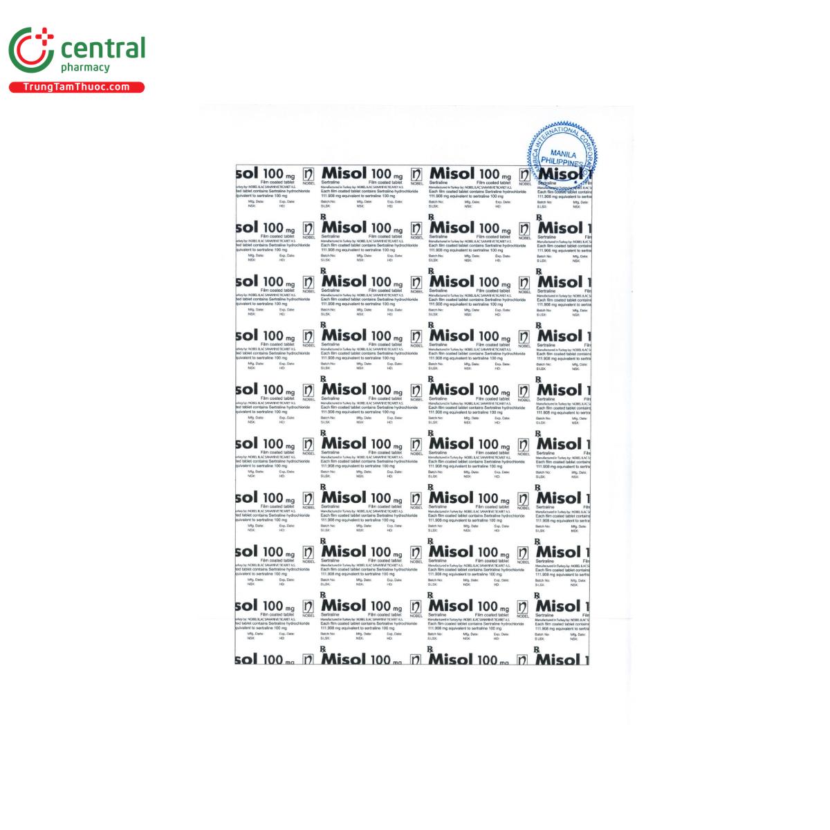 misol 100mg 3 Q6144