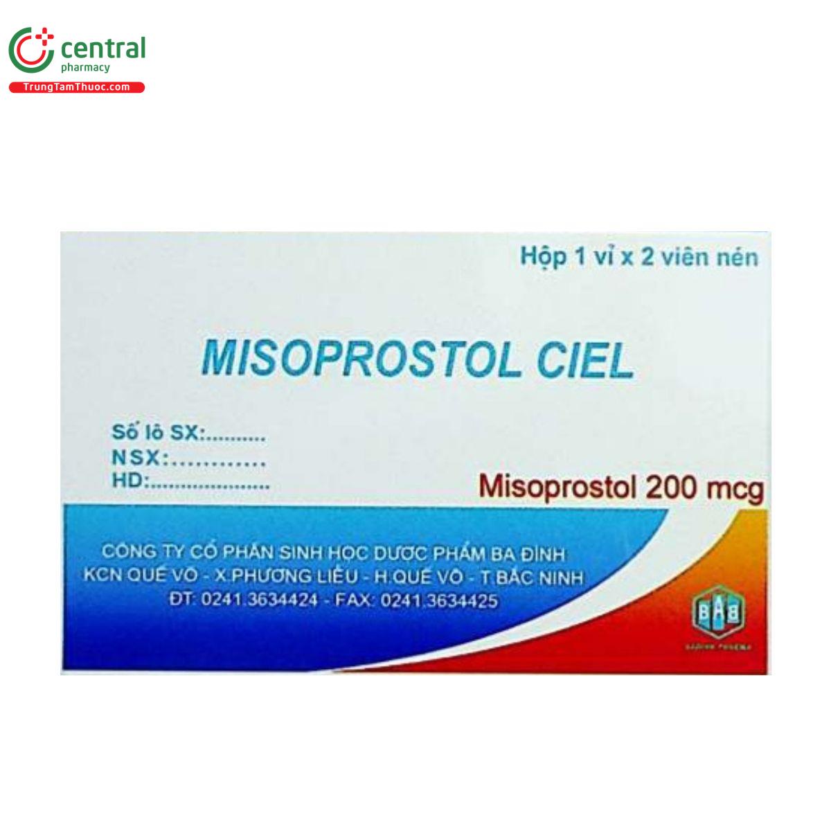misoprostol ciel 200mcg 2 M5253 misoprostol ciel 200mcg 2 M5253