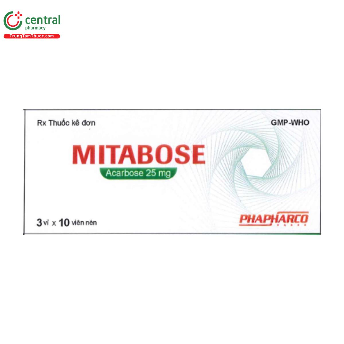 mitabose 25mg 2 O5111