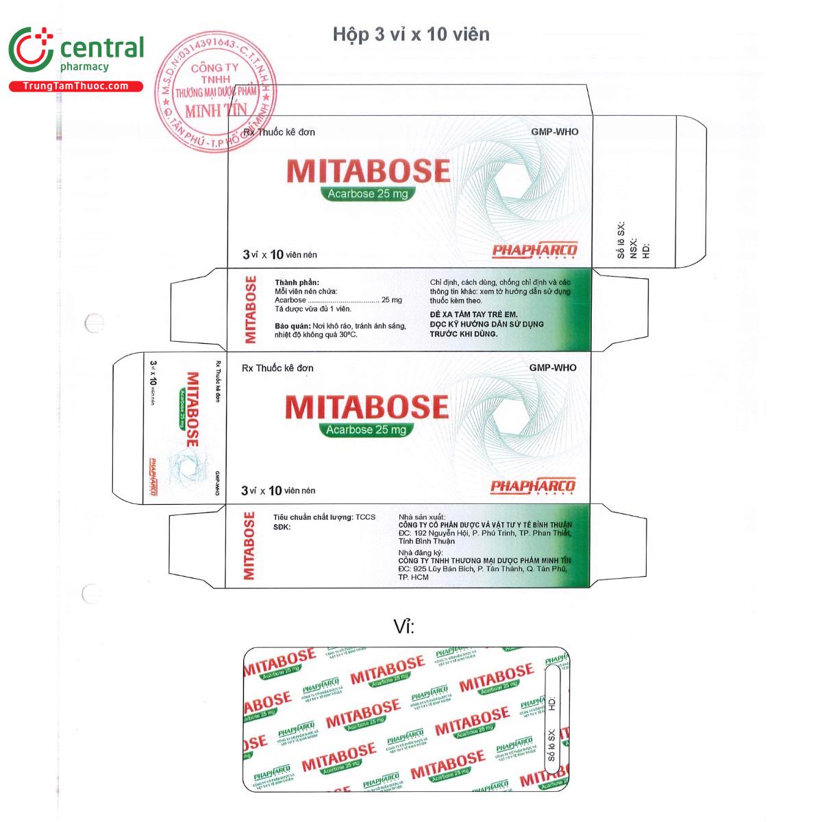 mitabose 25mg 3 R7200