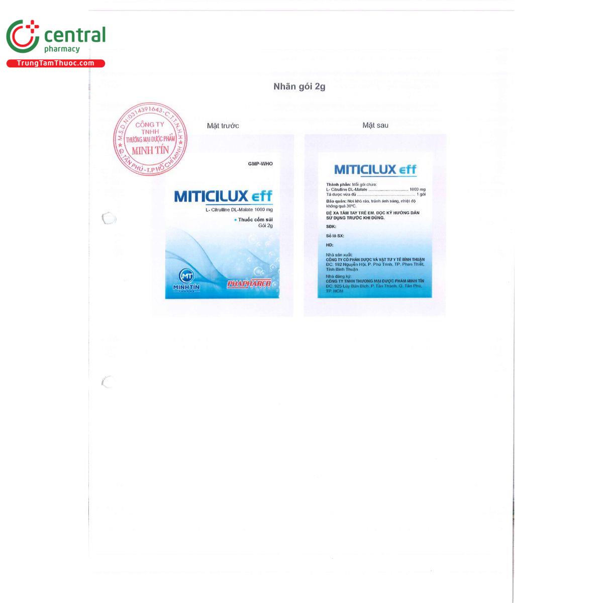 miticilux eff 1000mg 5 S7372 miticilux eff 1000mg 5 S7372