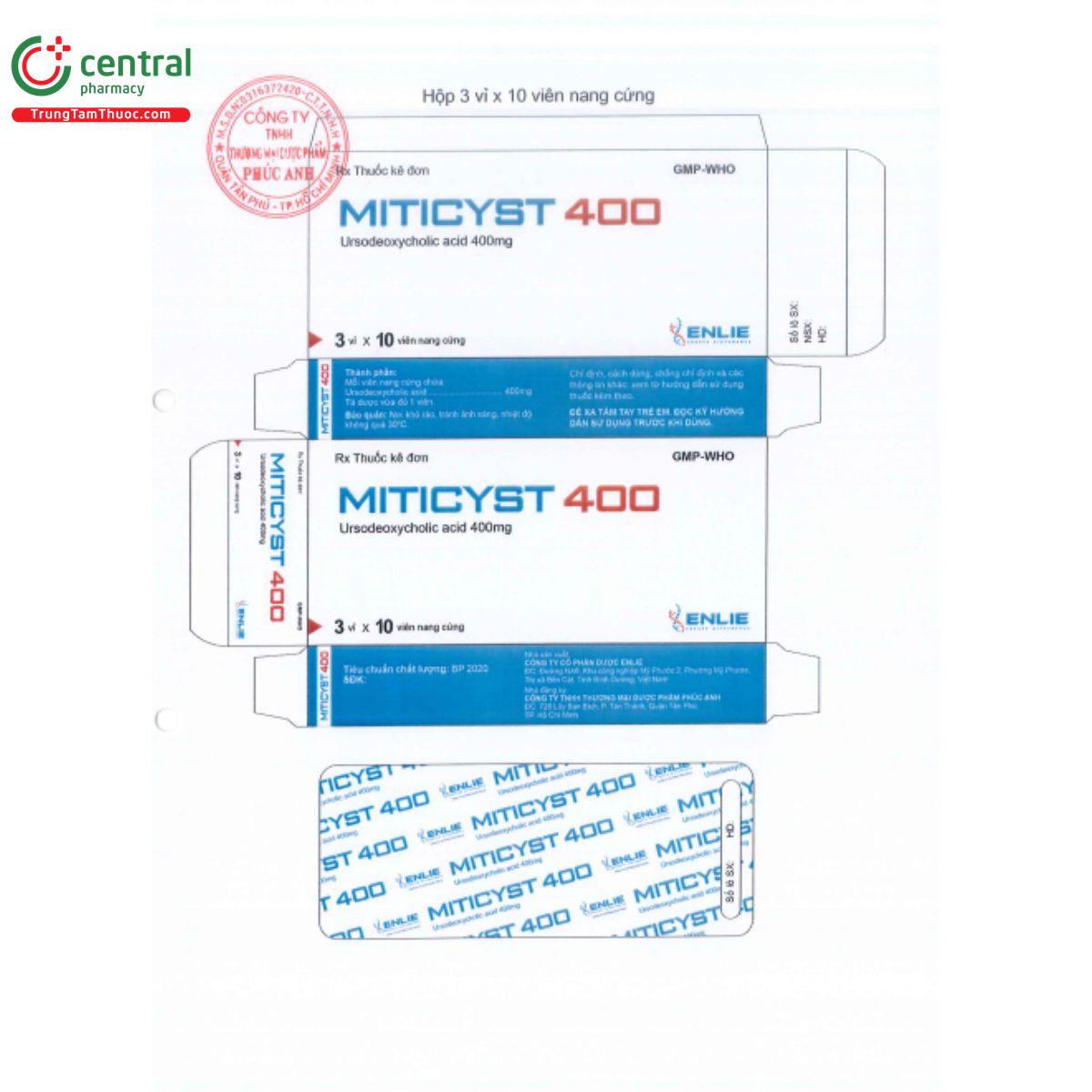 miticyst 400mg 3 U8662