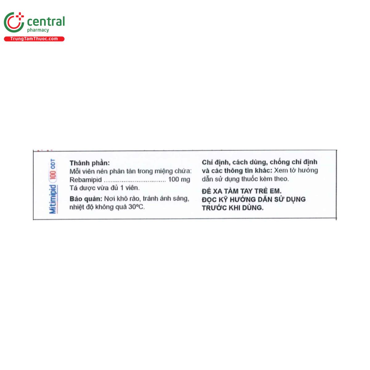 mitimipid 100 odt 2 D1582