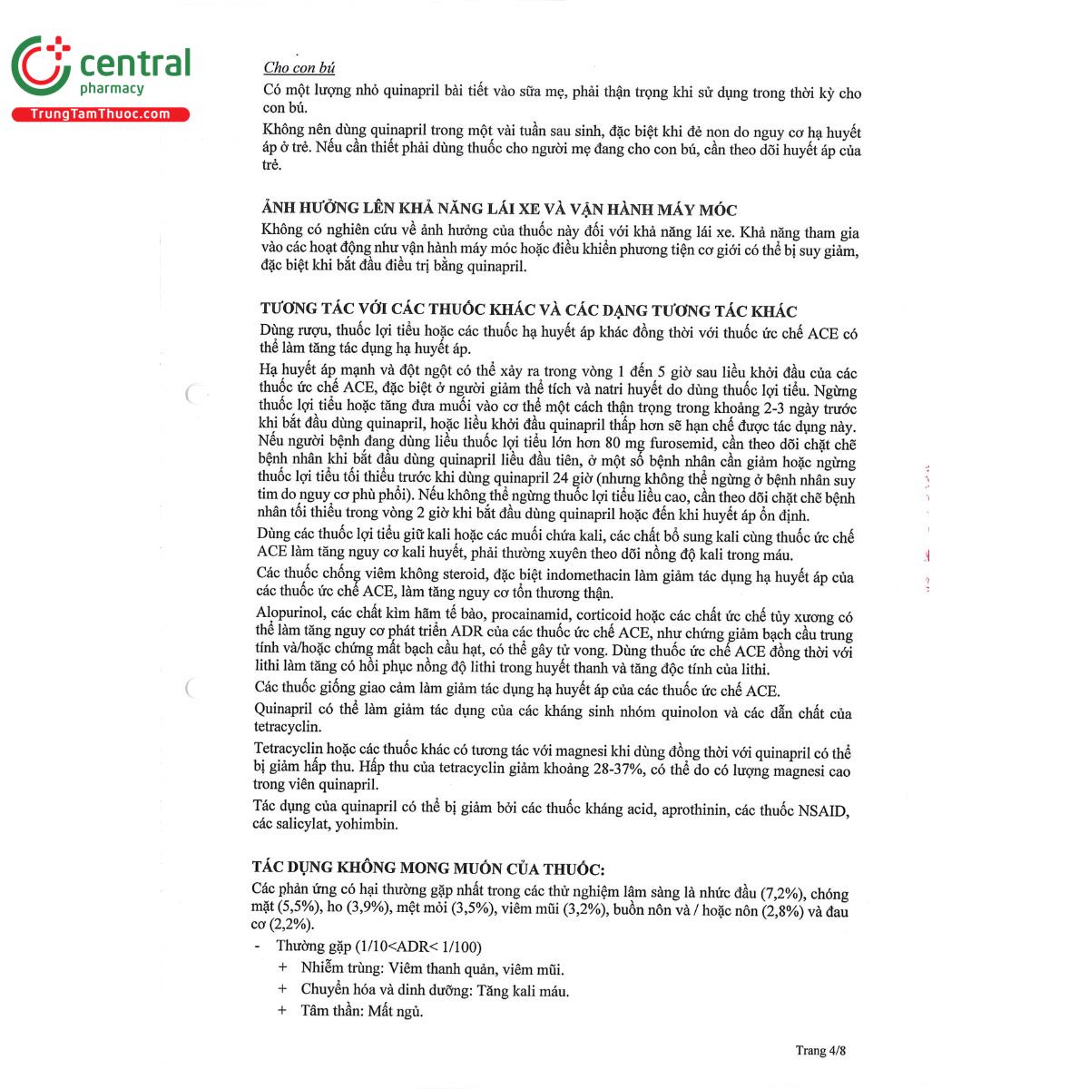 mitiquapril 10mg 6 B0428