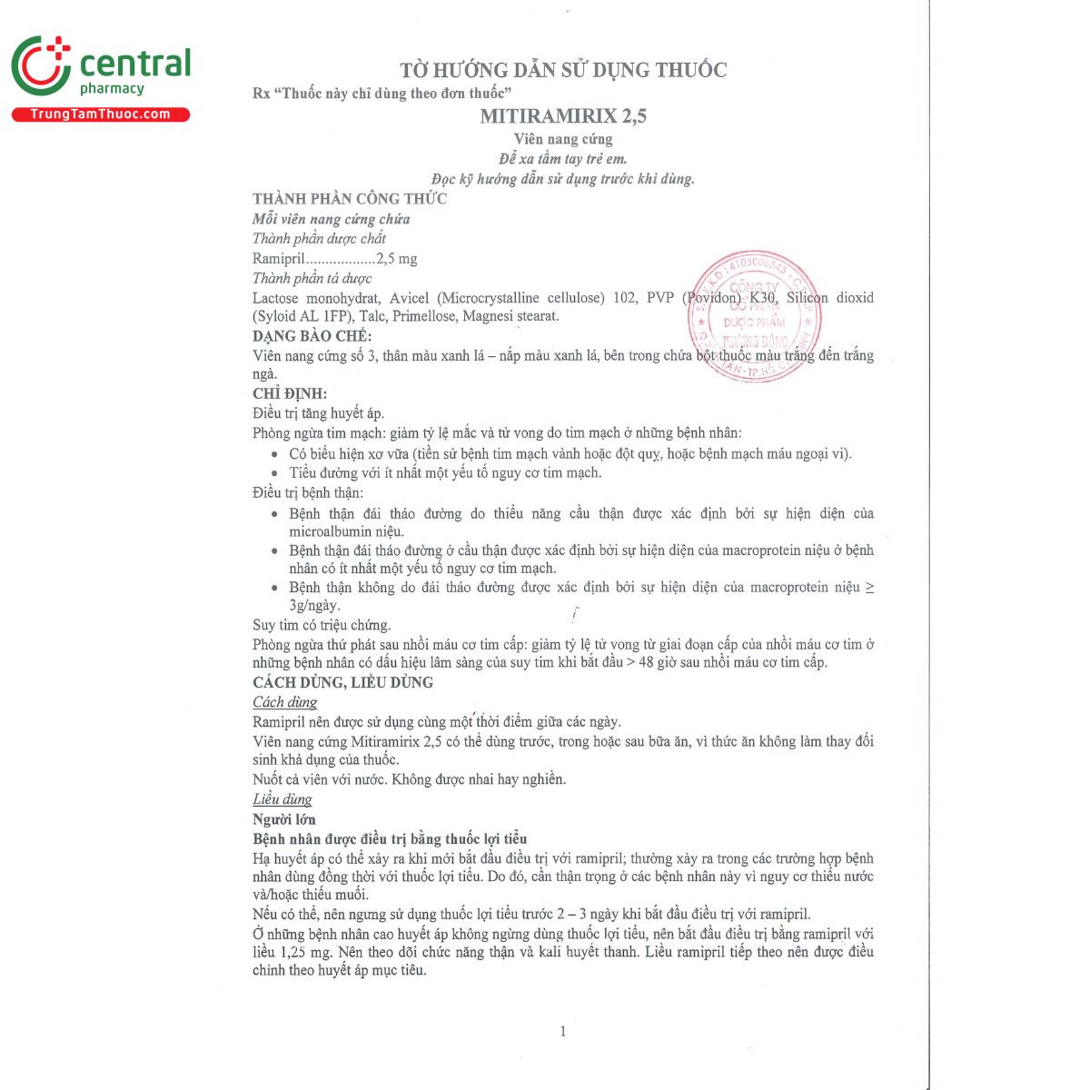 mitiramirix 25 3 D1418