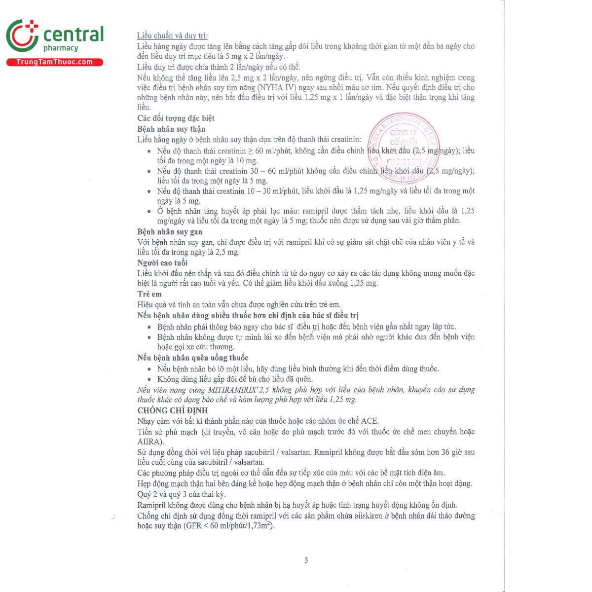 mitiramirix 25 5 H3068