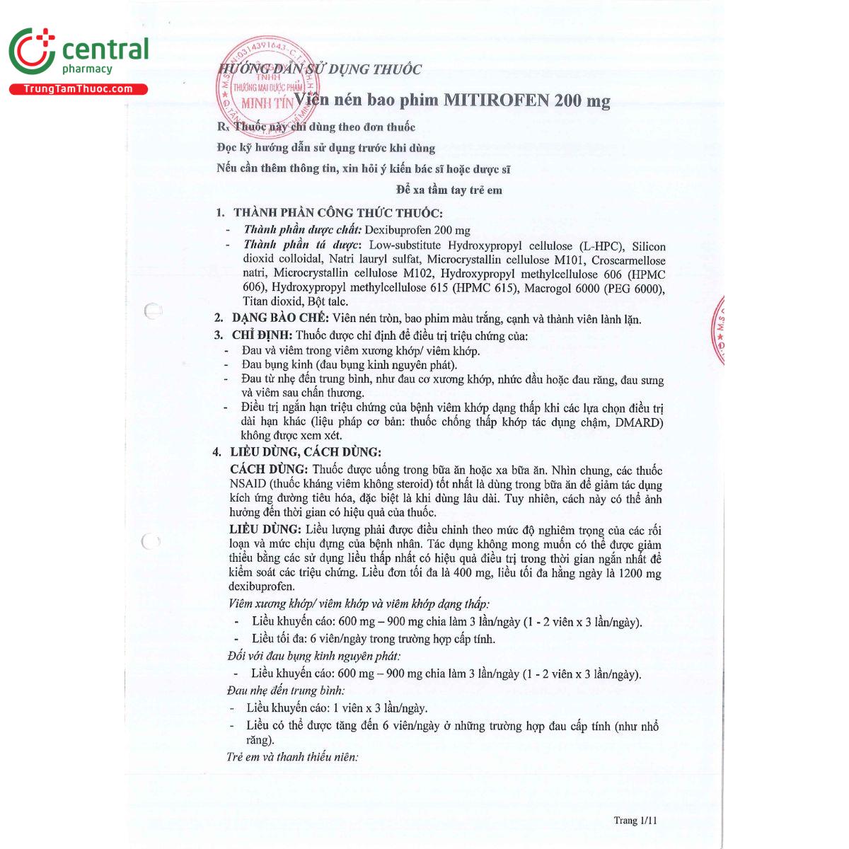 mitirofen 200mg 3 C1506 mitirofen 200mg 3 C1506