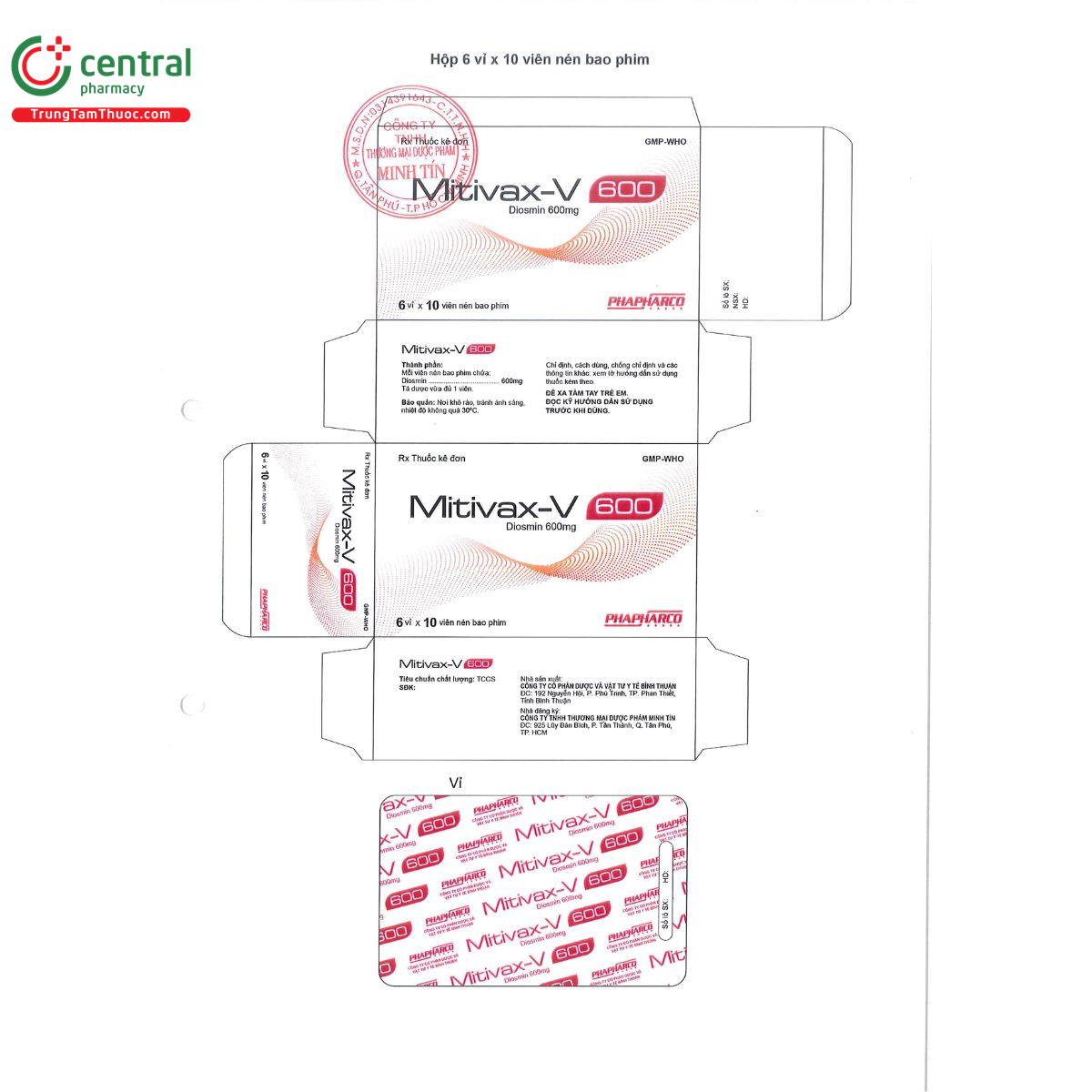 mitivax v 600mg 1 C0767 mitivax v 600mg 1 C0767