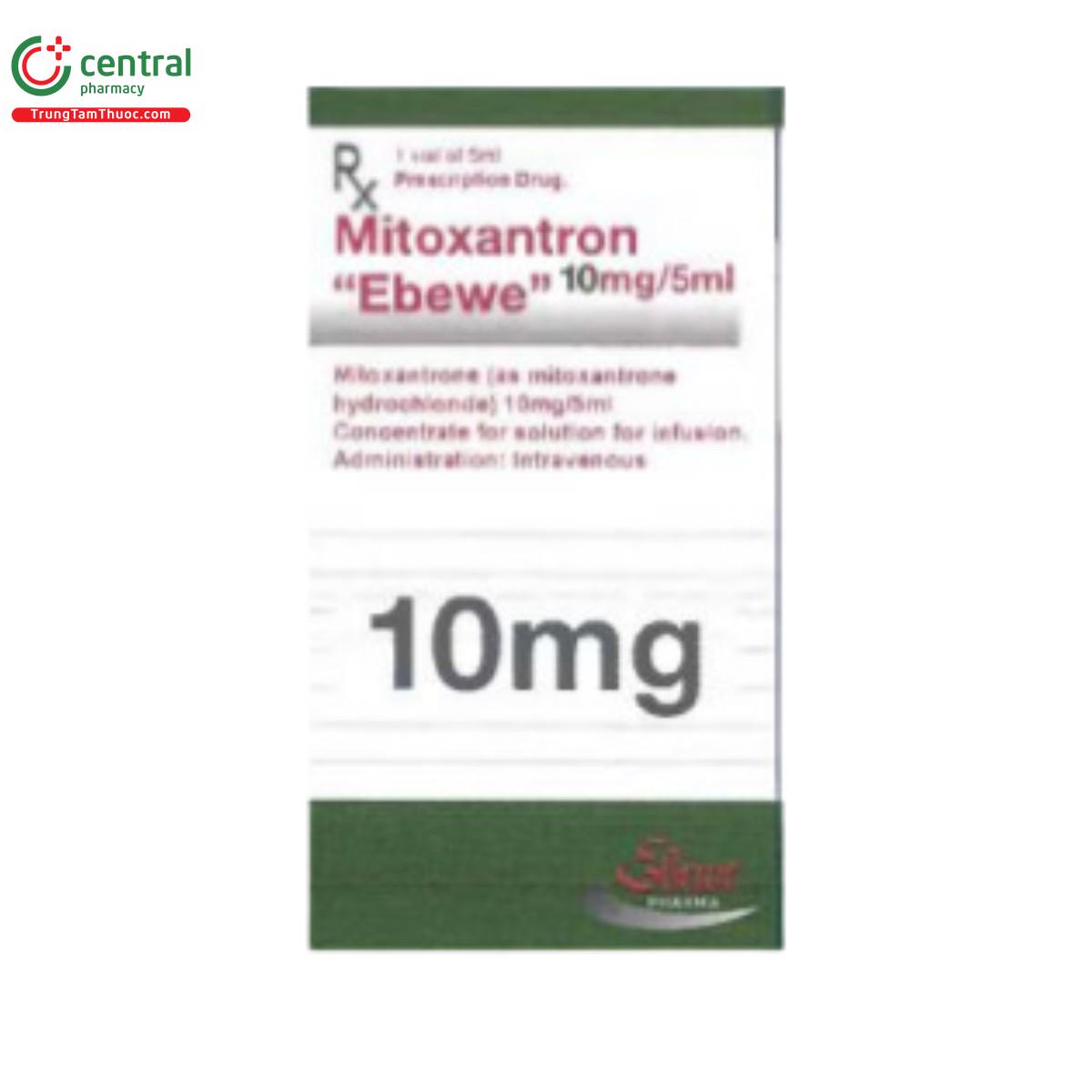 mitoxantron ebewe 10mg 1 T7730