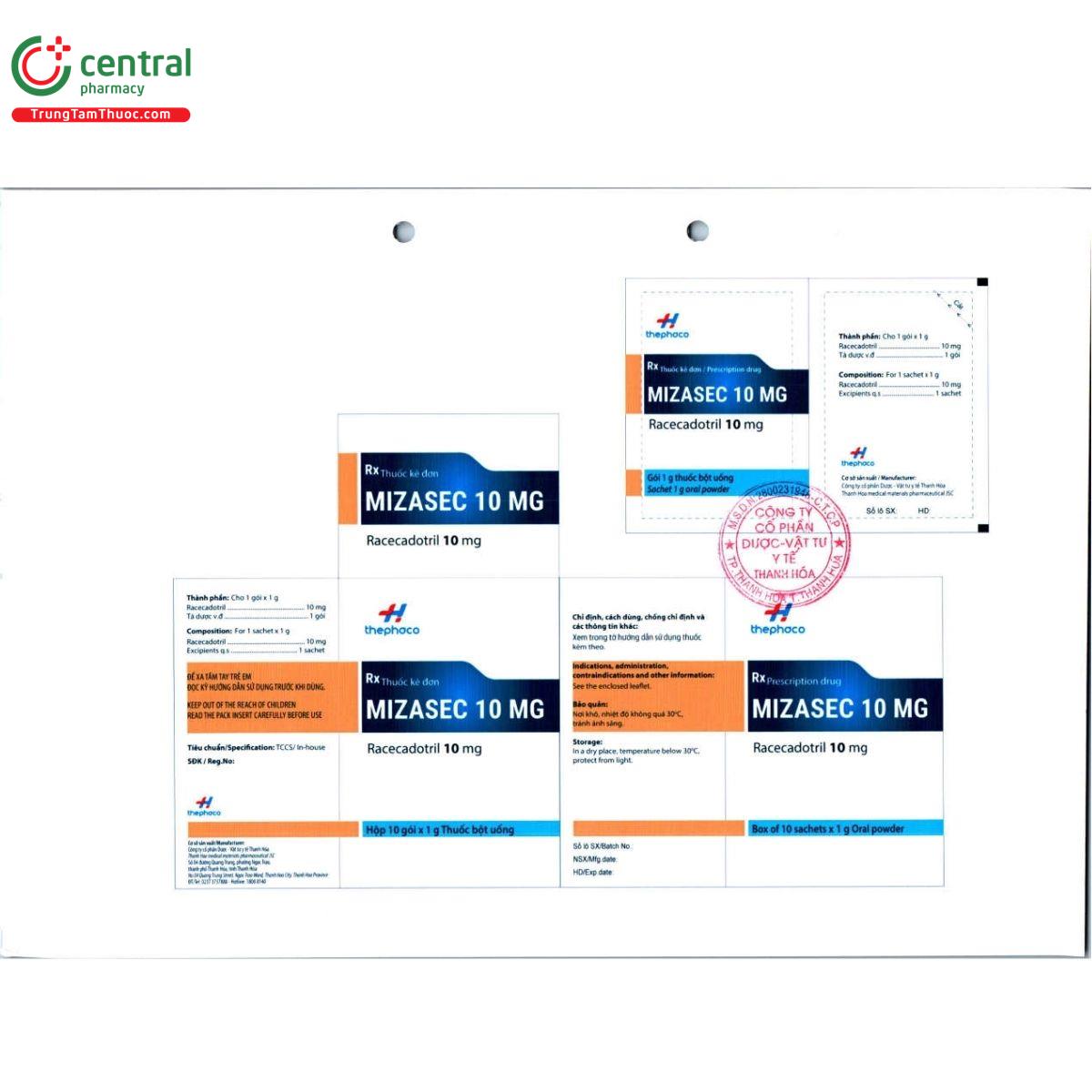 mizasec 10mg 2 I3671