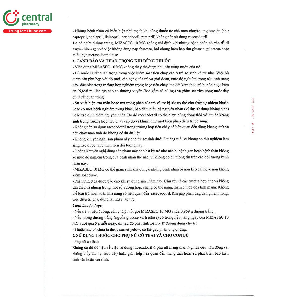 mizasec 10mg 4 A0545