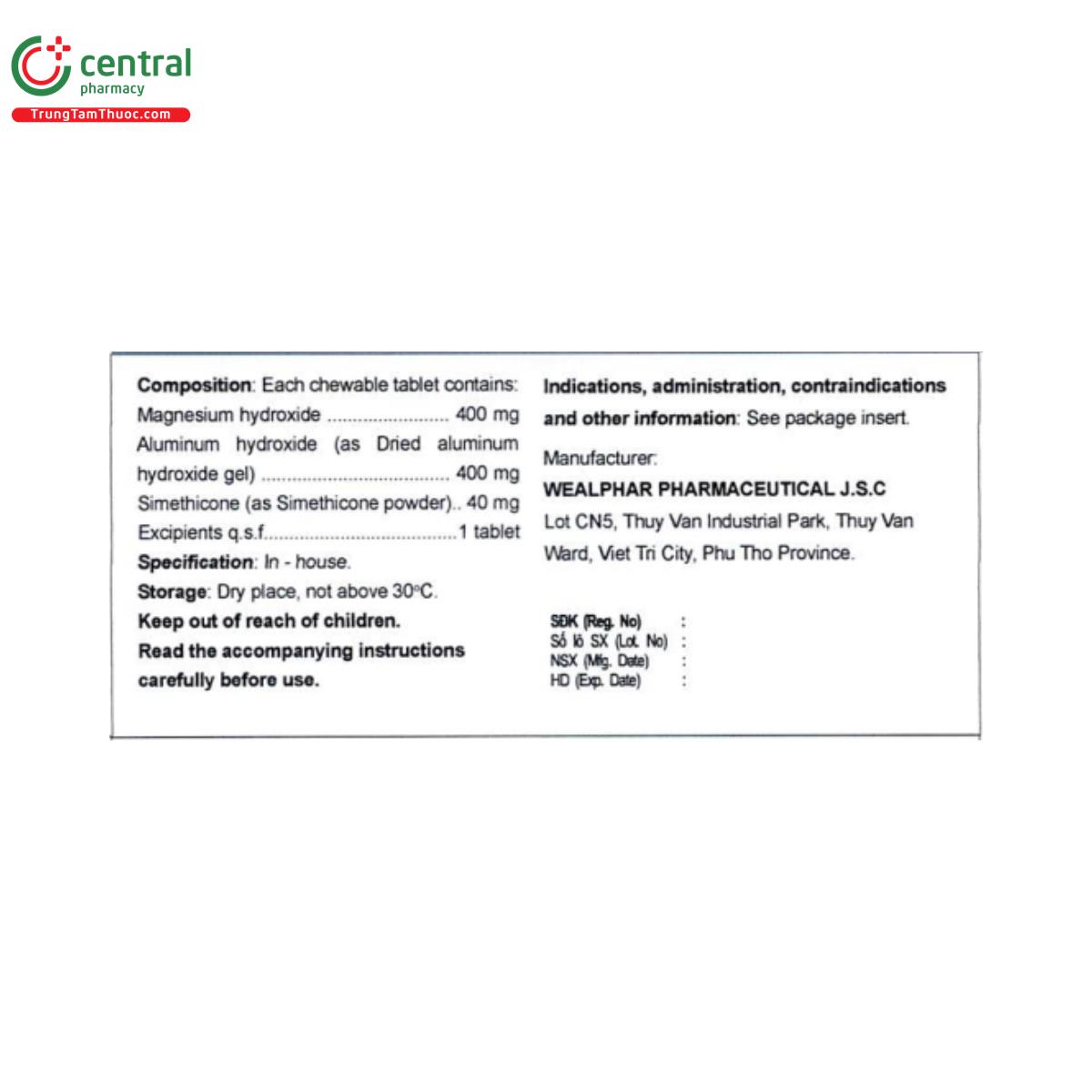 mns dwp 400mg 400mg 40mg 2 D1863 mns dwp 400mg 400mg 40mg 2 D1863