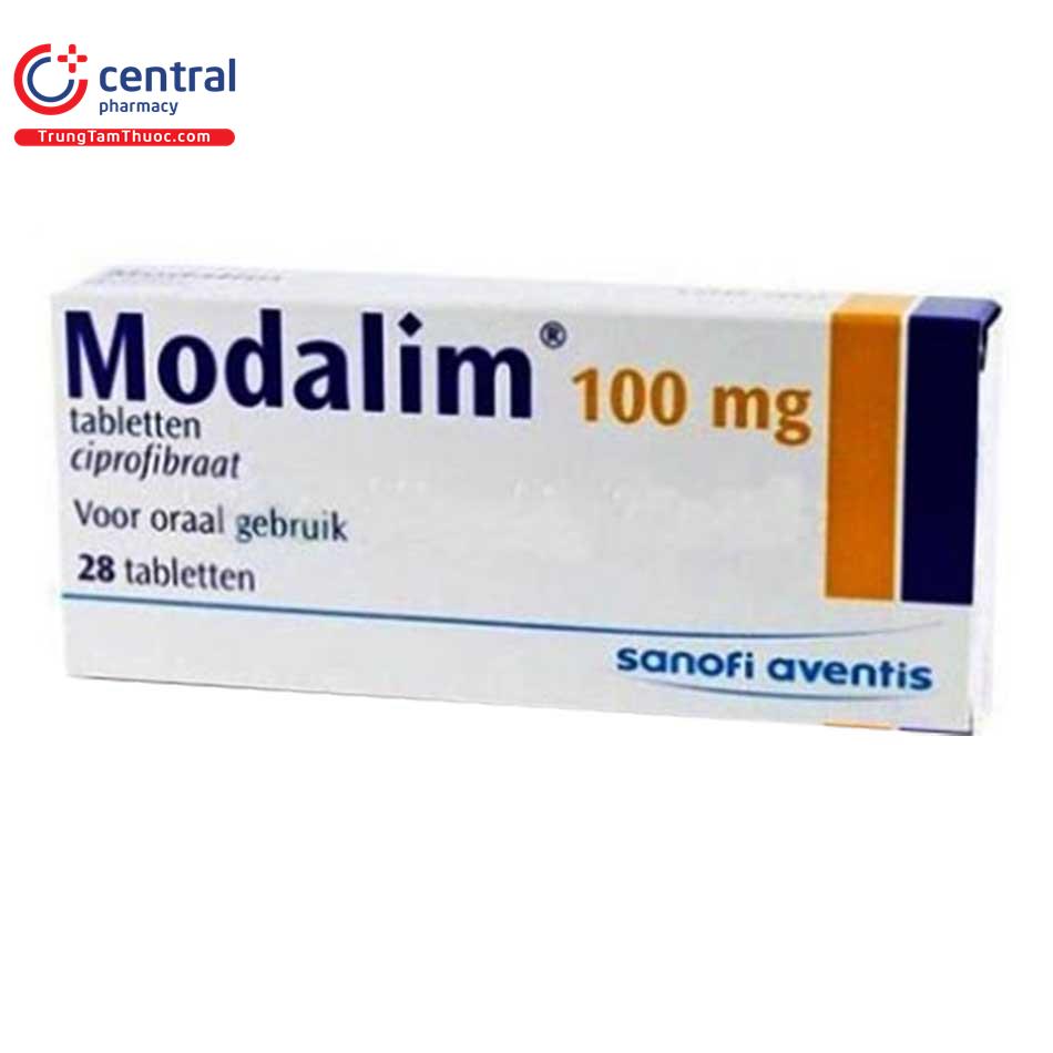 [CHÍNH HÃNG] Modalim 100mg - Thuốc có tác dụng làm hạ cholesterol máu