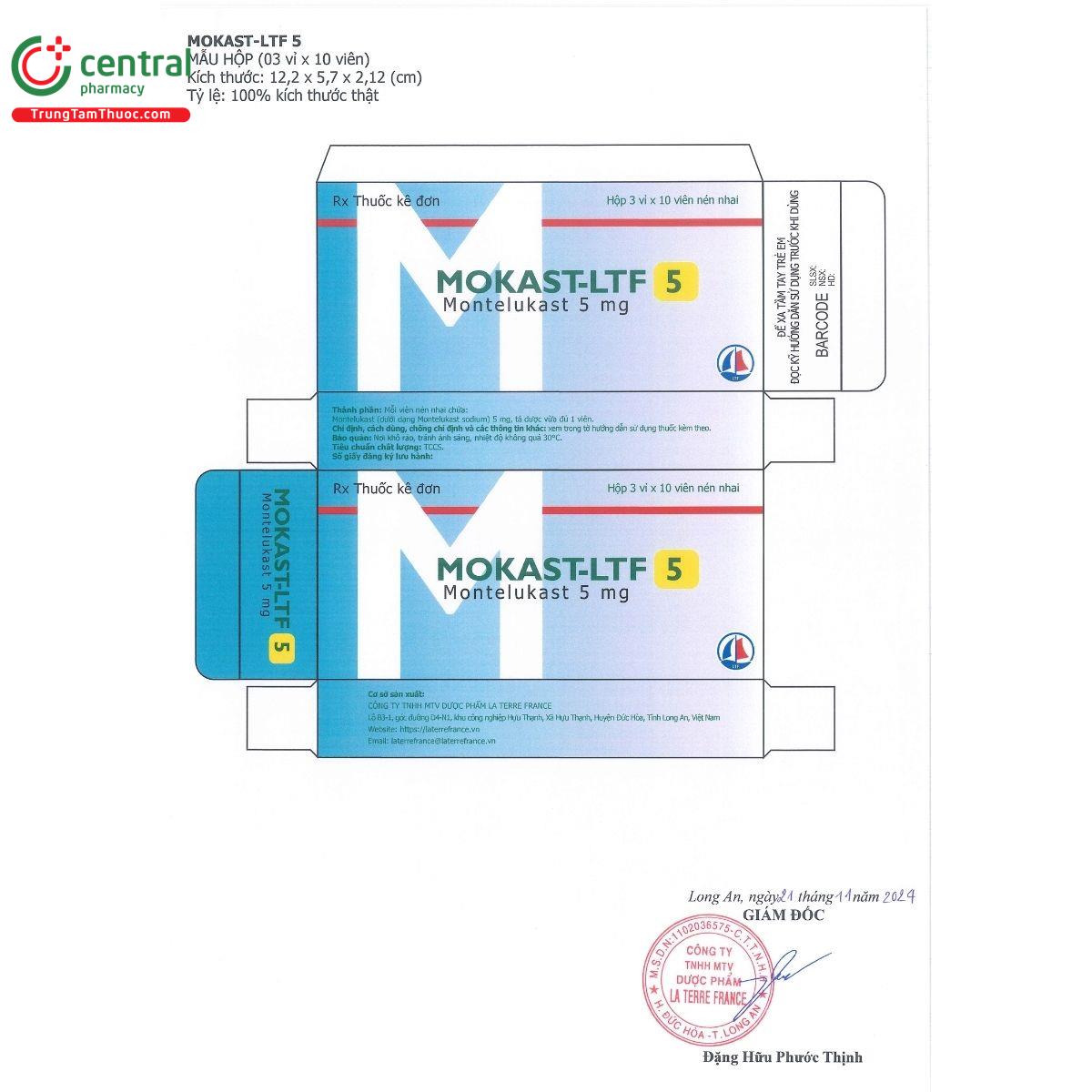 mokast ltf 5mg 1 C0233