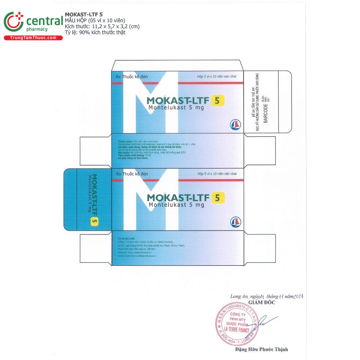 mokast ltf 5mg 2 T7230